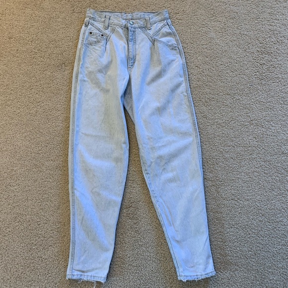 1990s Faded Distressed Zena Jeans. - Picture 13 of 13